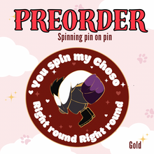 Load image into Gallery viewer, PREORDER Spinning Brother Pin & Keychain