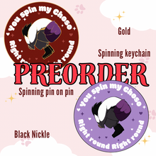 Load image into Gallery viewer, PREORDER Spinning Brother Pin &amp; Keychain
